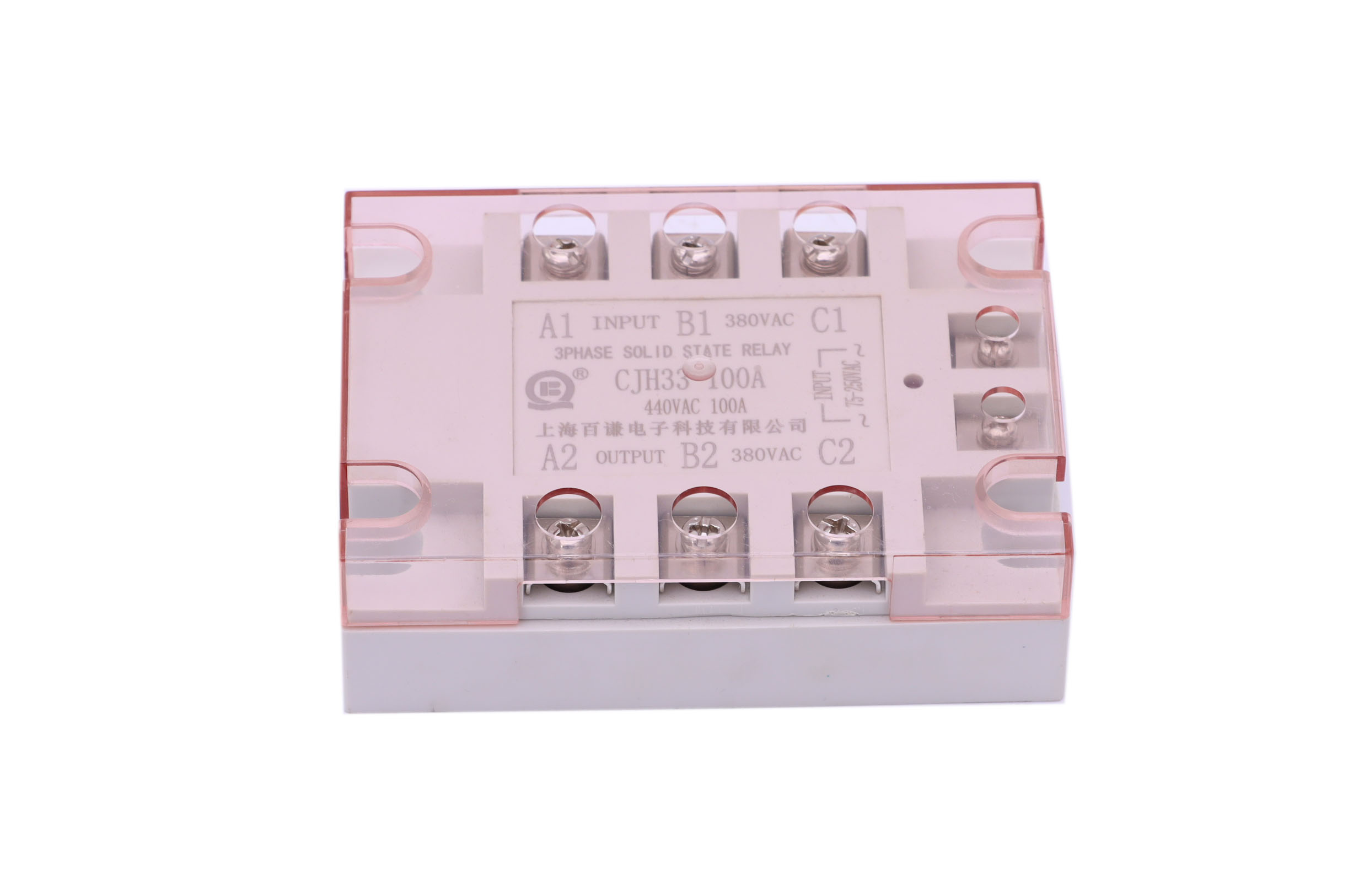 三相固态继电器CJH33-100A交流控制交流