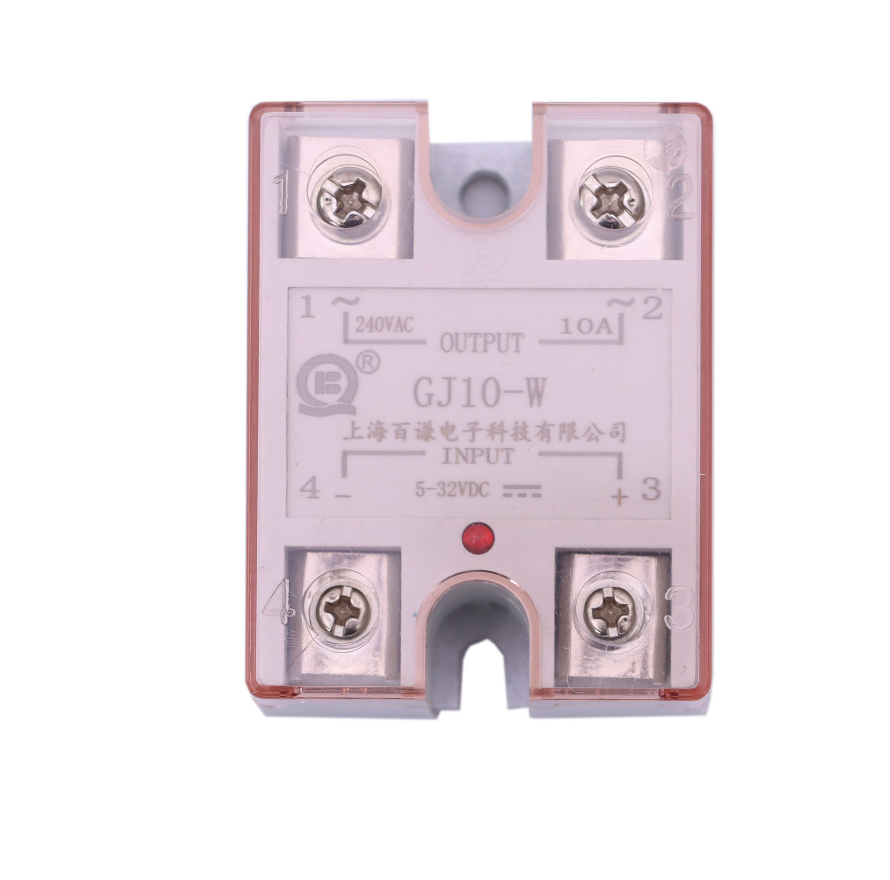 单相固态继电器GJ10-W直流控制交流