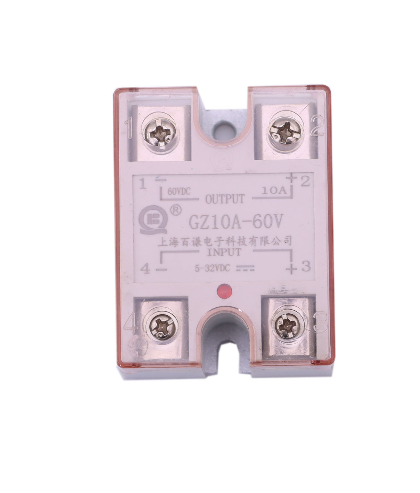 单相固态继电器GZ10A-600V直流控制直流